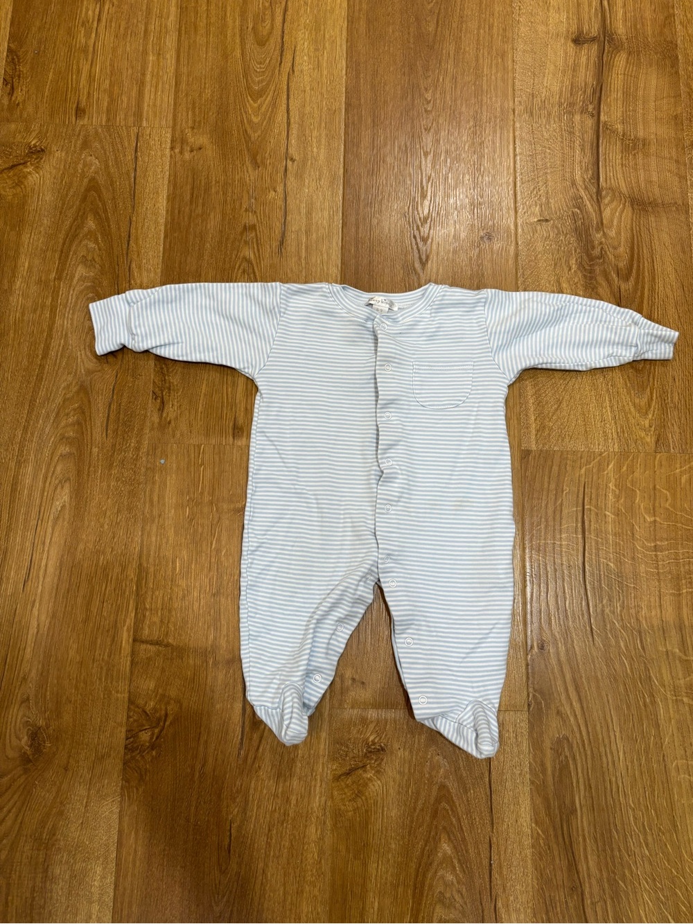 Kissy Kissy Striped Snap Onesie